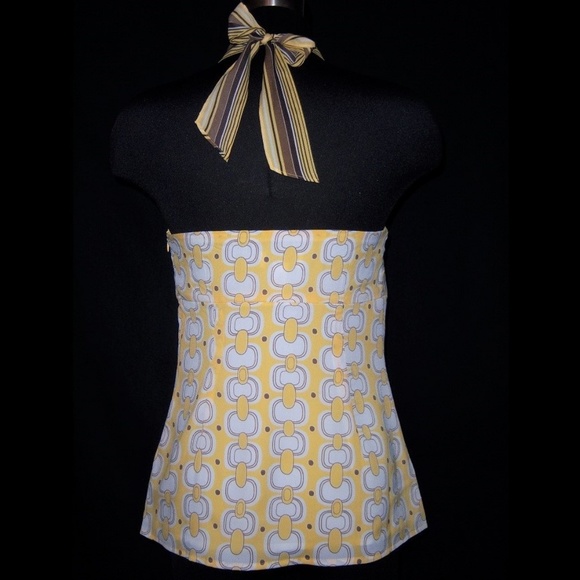 NWT Ann Taylor LOFT Lined Halter Top - Picture 4 of 7